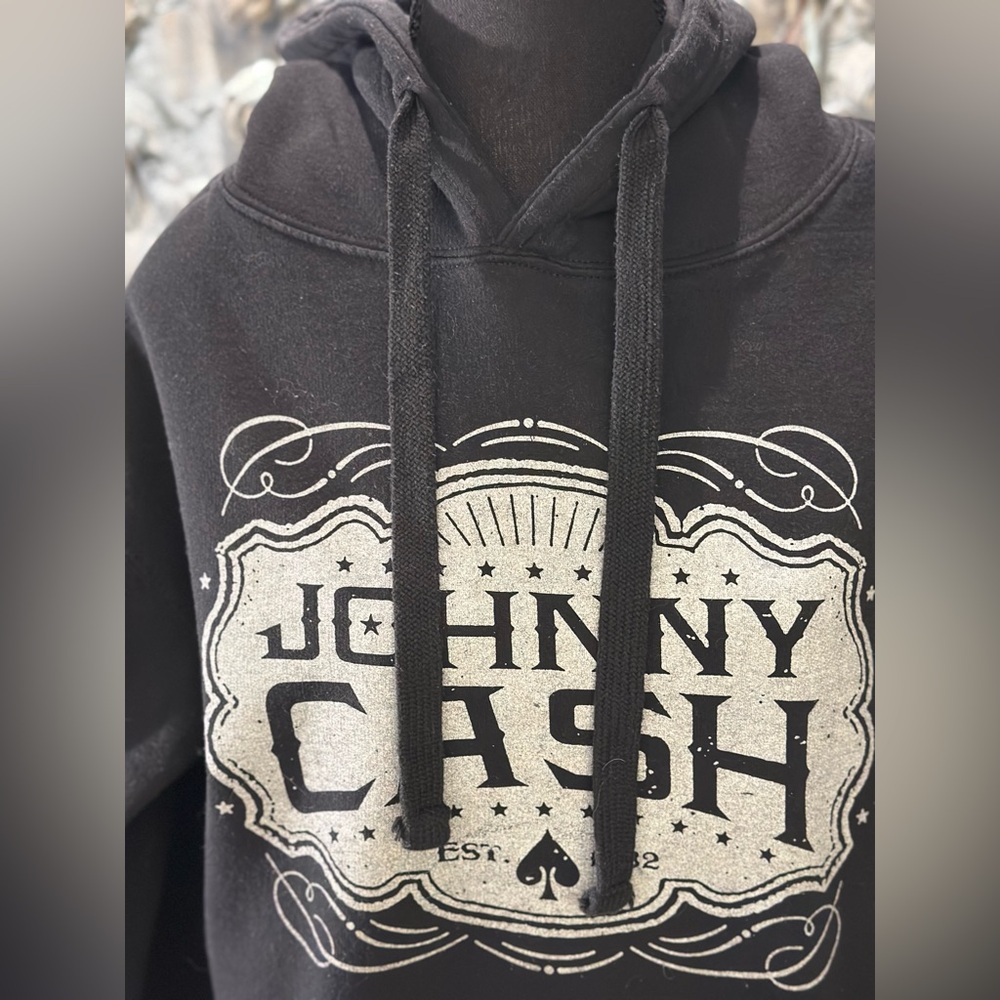 Johnny Cash Hoodie Ladies XL Good Condition - Picture 4 of 6